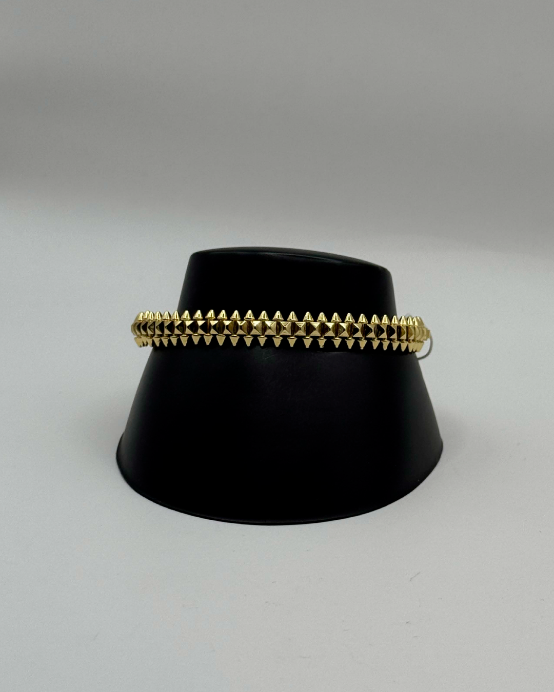 Brazalete Cartier Spikes Dorado