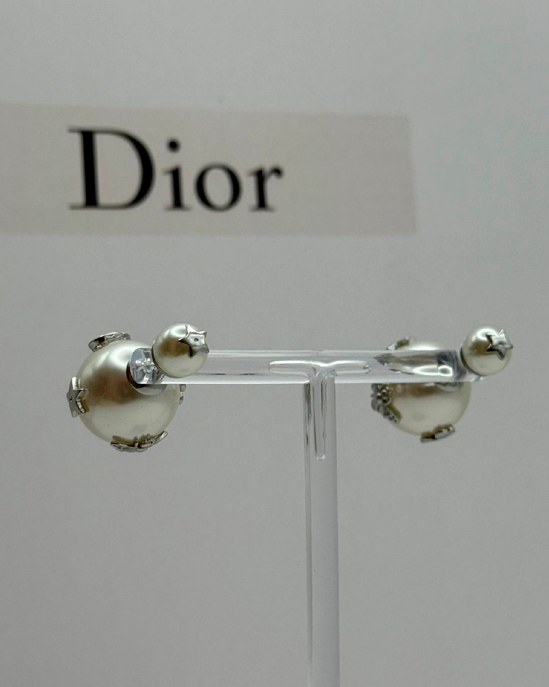 Arete con perla plata