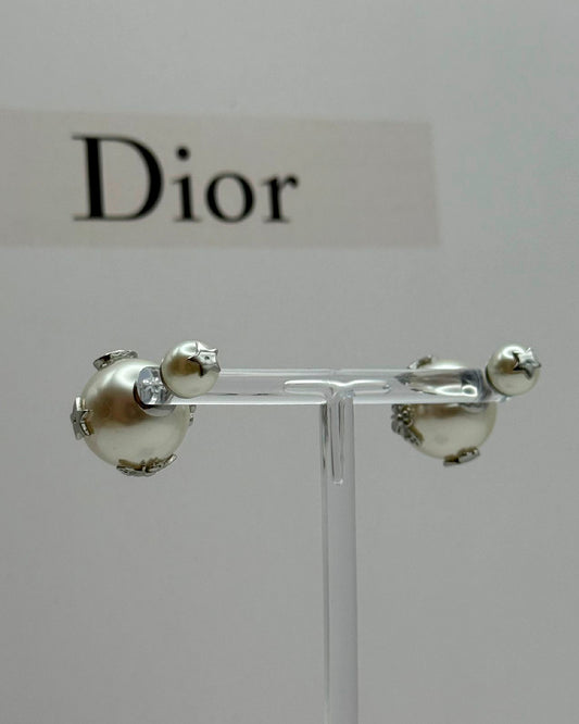 Arete con perla plata