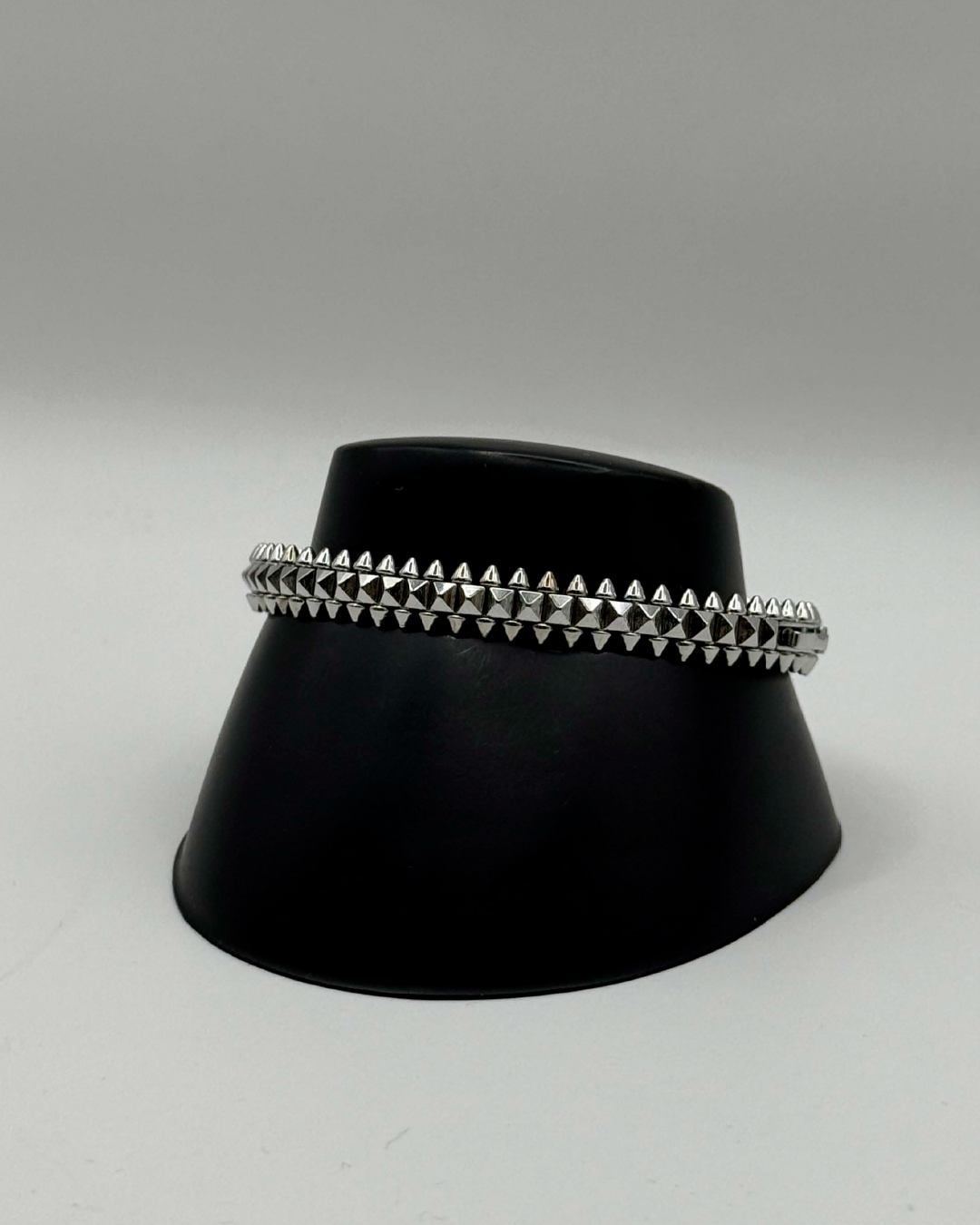 Brazalete Cartier Spikes Plata