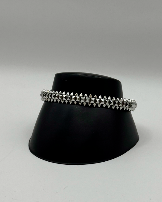 Brazalete Cartier Spikes Plata