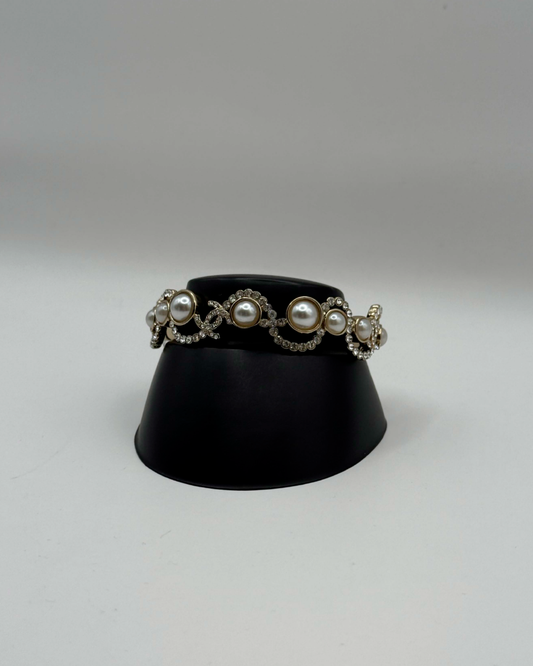 Brazalete Chanel Pearls