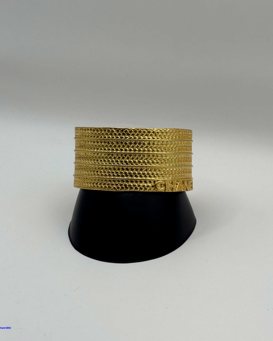 Brazalete Chanel Gold