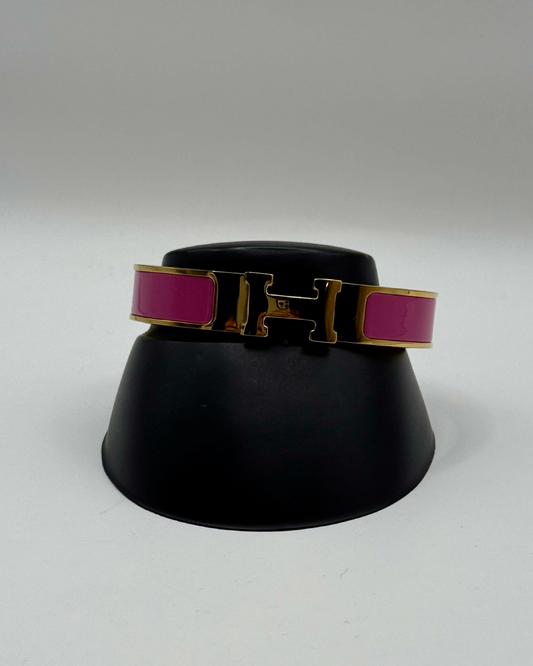 Brazalete Hermes Rosado
