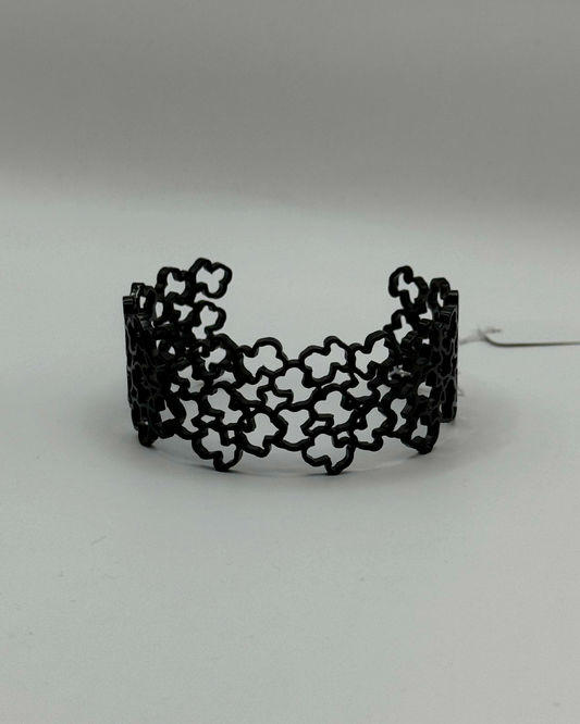 Brazalete Calado Tous Negro
