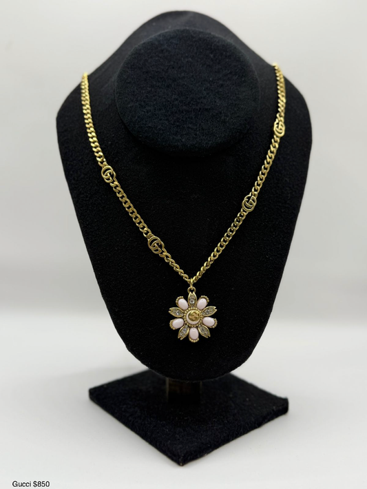 Collar Gucci Flowers