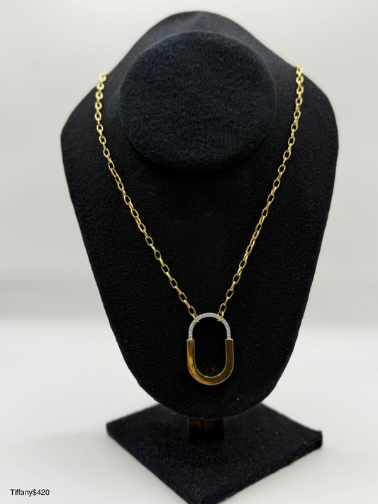 Collar Tifanny U Diamond