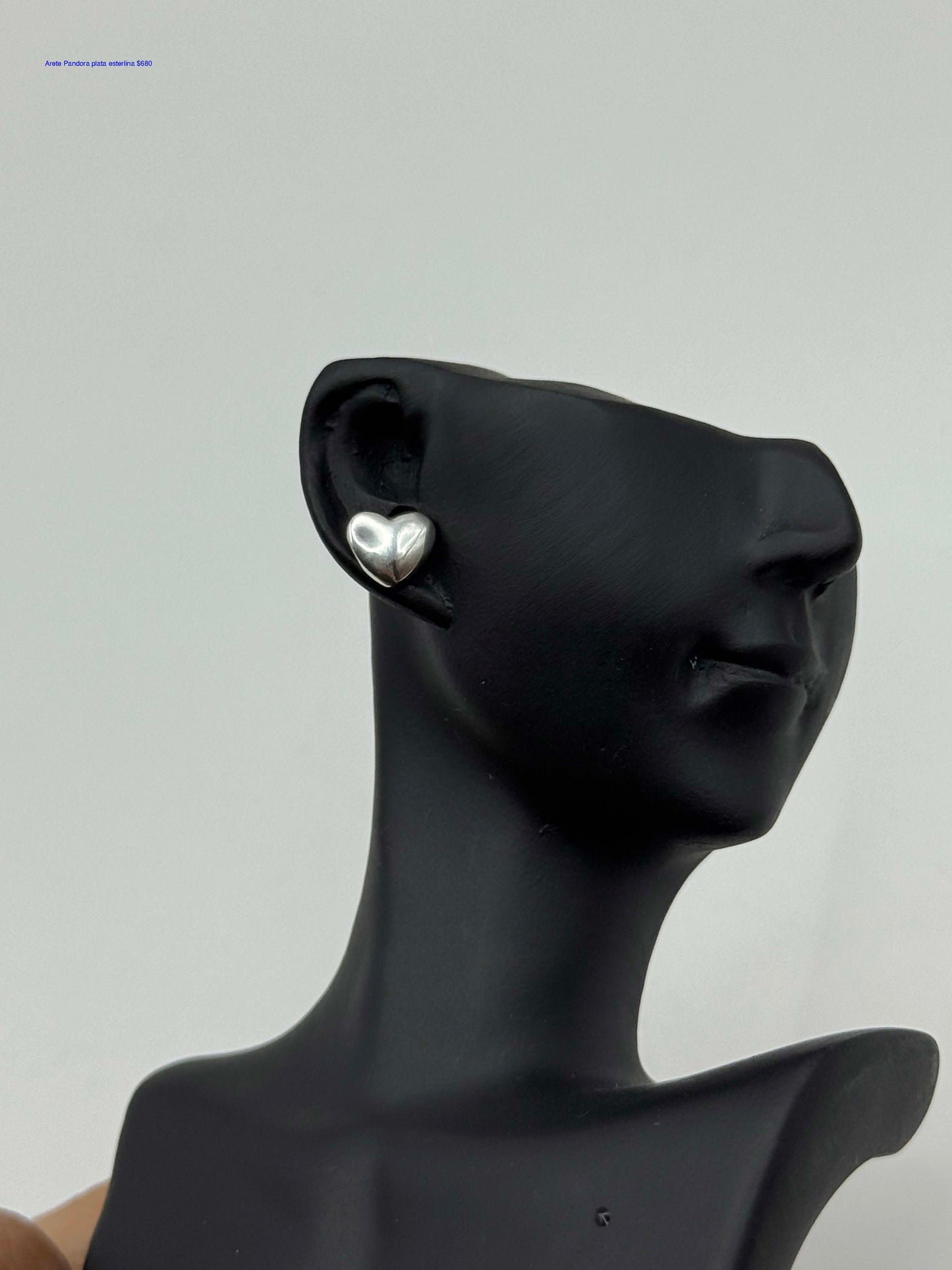 Arete Pandora Corazón Plata Esterlina