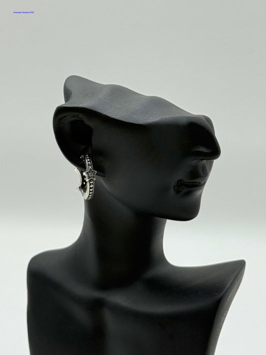 Arracada Pandora Estrella y Luna