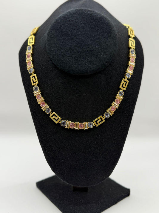 Versace Dorado y Diamanetes Colores